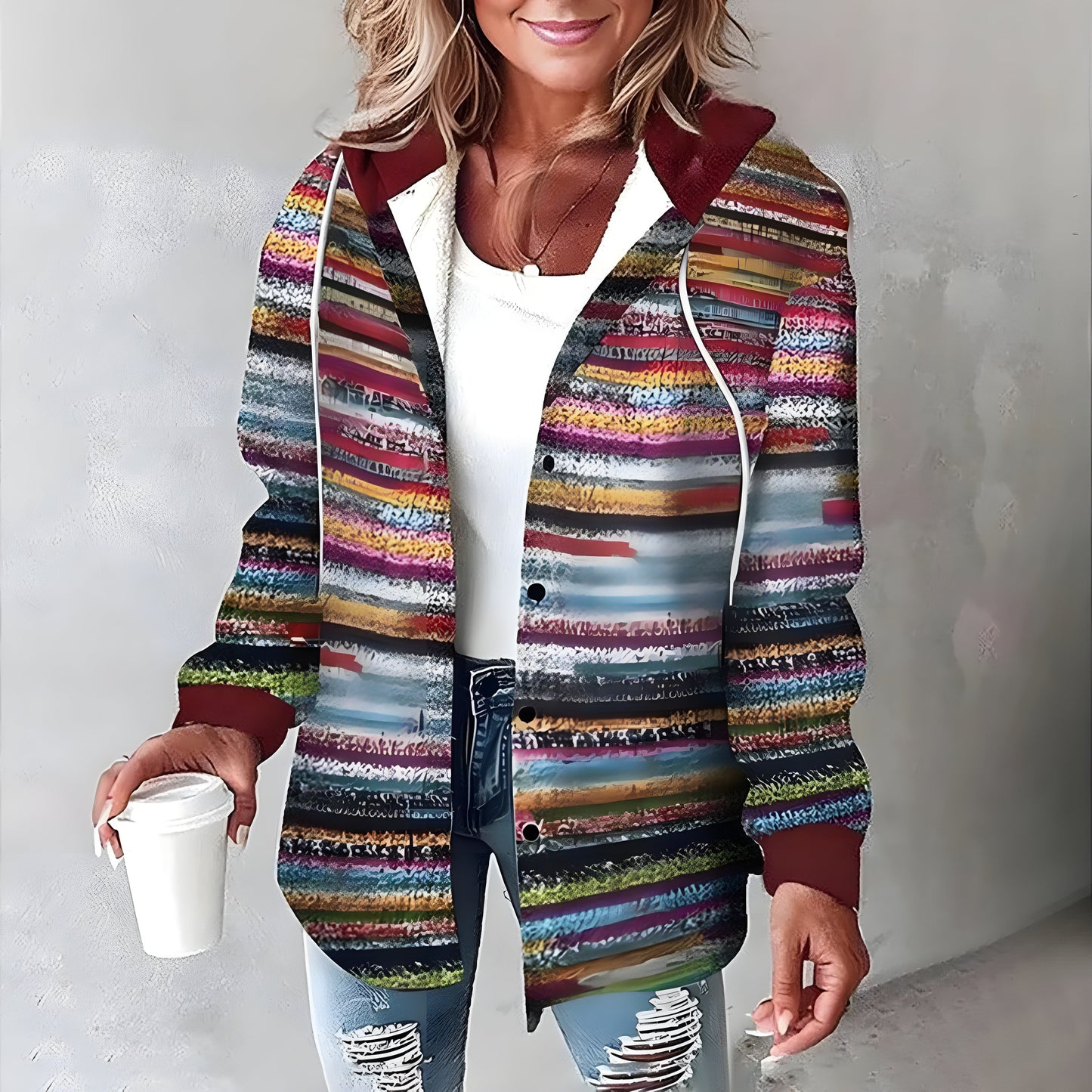Alma™ | Tyylikäs tweed-takki