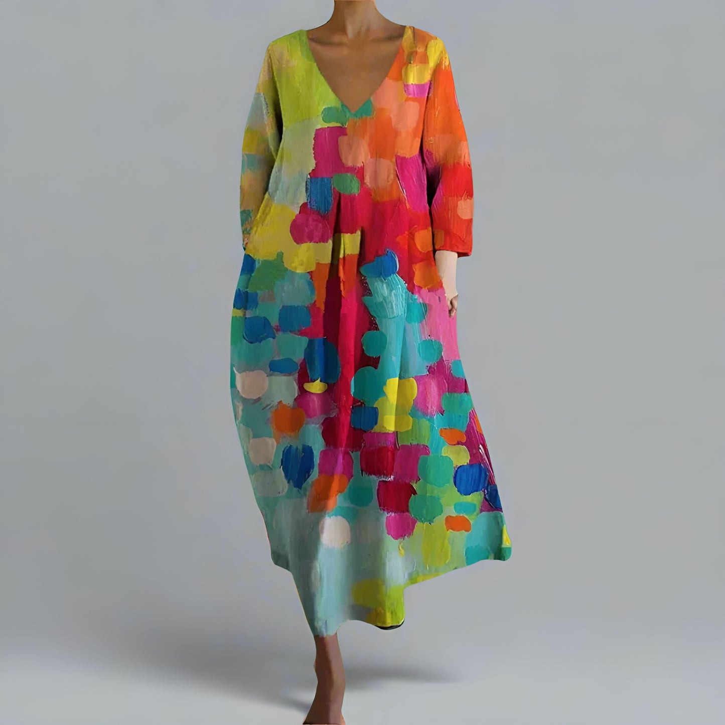 Ursina™ | Värikäs kevätmekko
