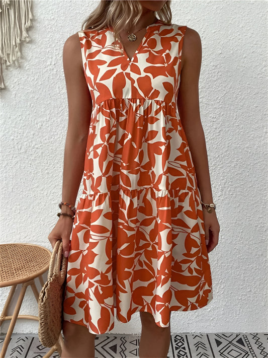 Maria™ | Elegantti V-pääntiemekko