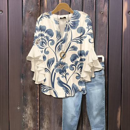 Viola™ | Vintage-Kukkapusero