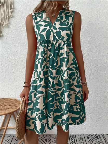 Maria™ | Elegantti V-pääntiemekko
