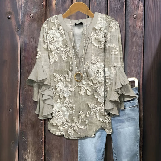 Viola™ | Vintage-Kukkapusero