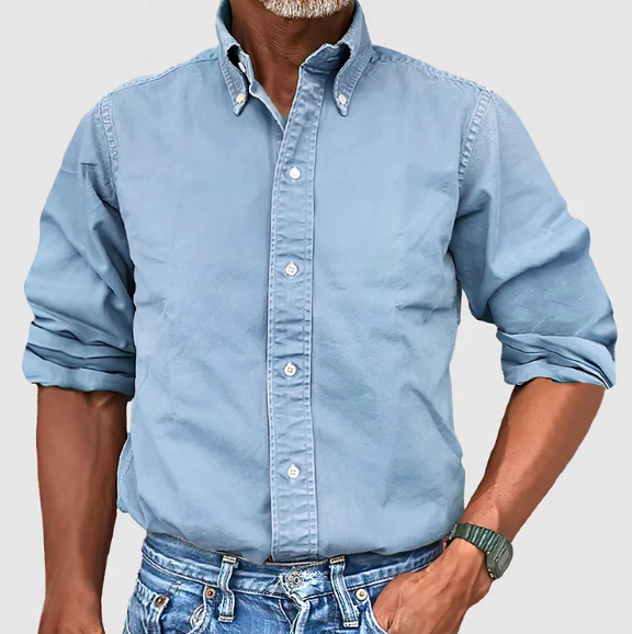 Karl™ | Klassinen Puuvillapaita