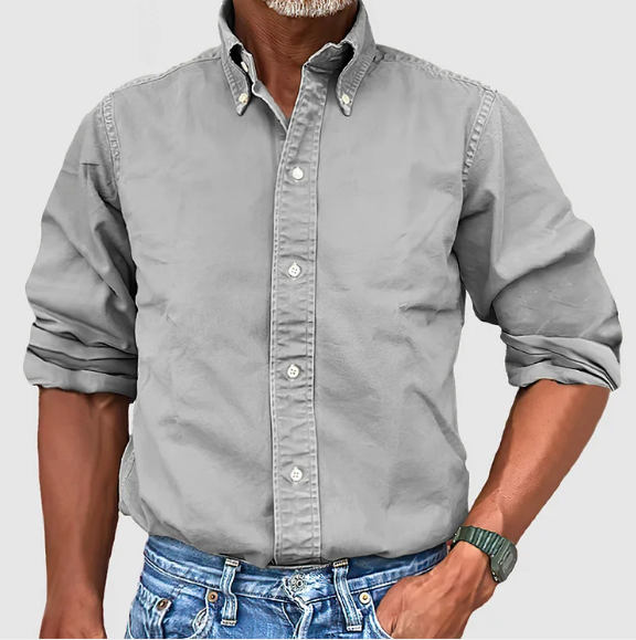 Karl™ | Klassinen Puuvillapaita