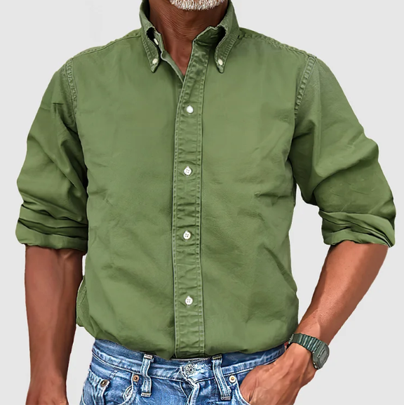 Karl™ | Klassinen Puuvillapaita