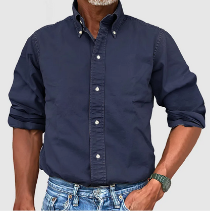 Karl™ | Klassinen Puuvillapaita
