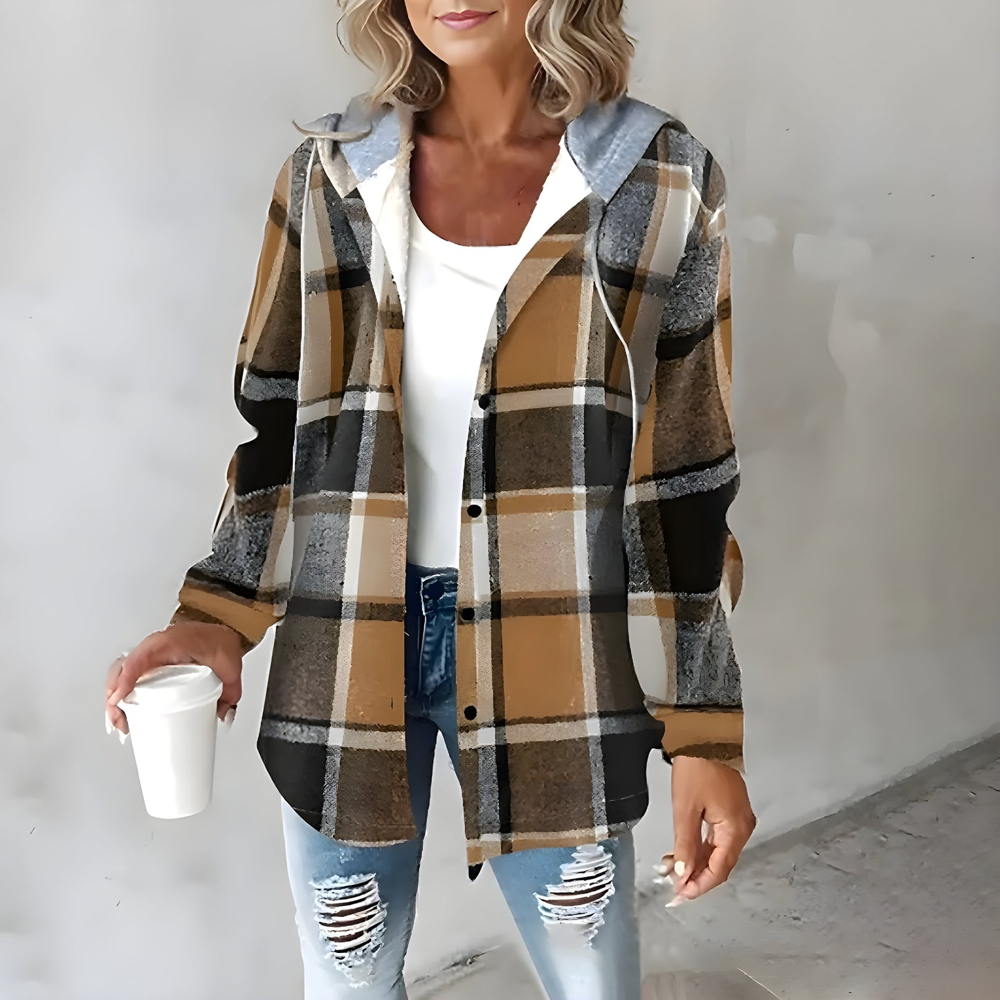 Alma™ | Tyylikäs tweed-takki